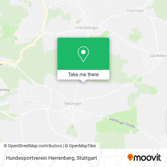 Карта Hundesportverein Herrenberg