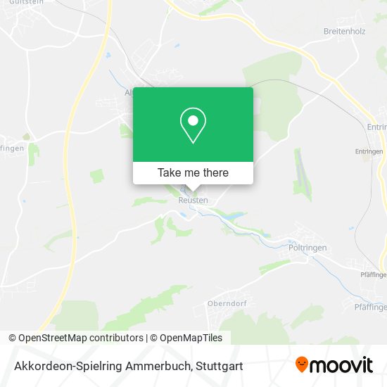 Akkordeon-Spielring Ammerbuch map