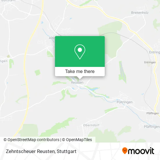 Карта Zehntscheuer Reusten