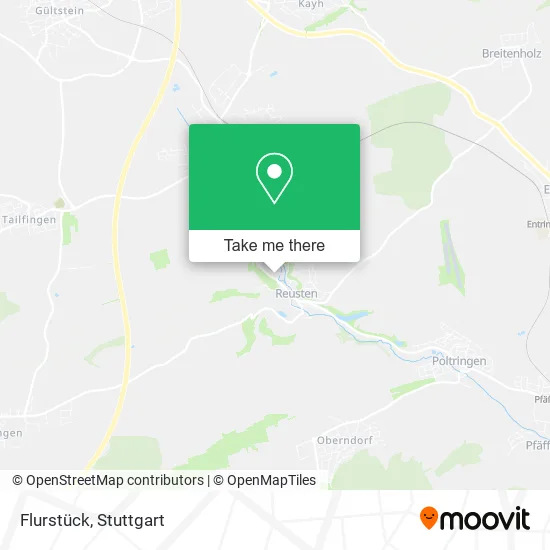 Карта Flurstück
