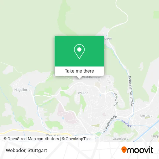 Карта Webador