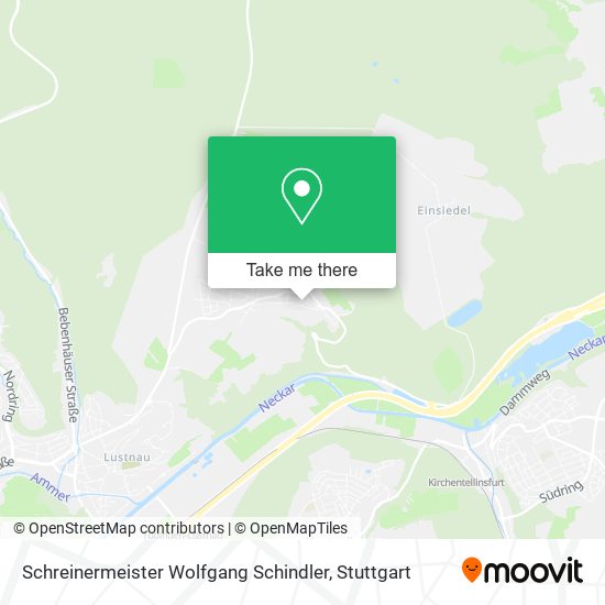 Карта Schreinermeister Wolfgang Schindler