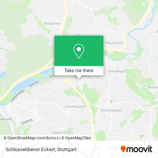 Schlüsseldienst Eckert map