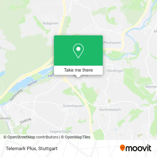 Карта Telemark Plus