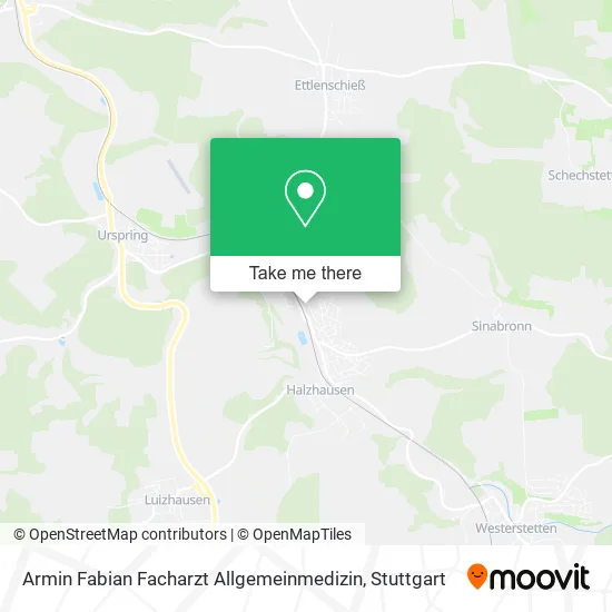 Карта Armin Fabian Facharzt Allgemeinmedizin