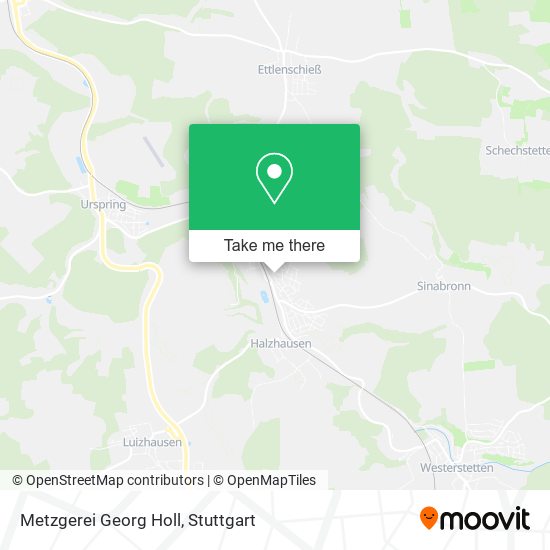 Metzgerei Georg Holl map