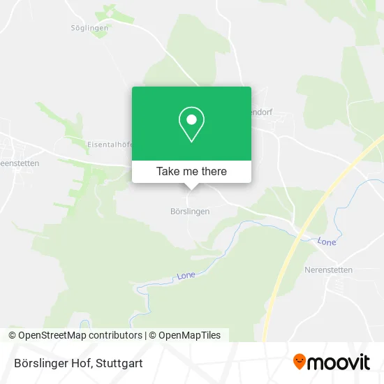 Карта Börslinger Hof