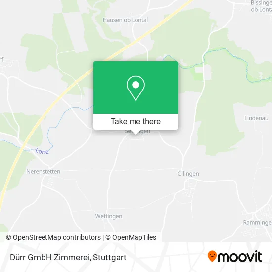 Карта Dürr GmbH Zimmerei