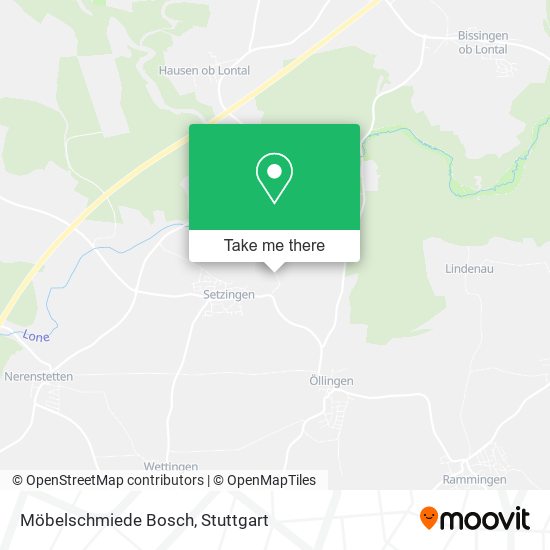 Карта Möbelschmiede Bosch