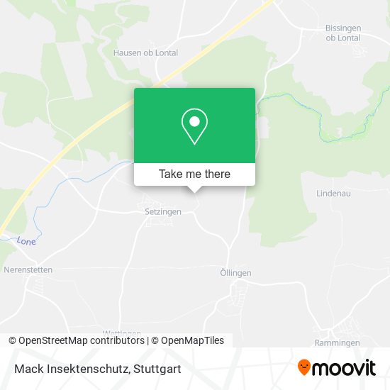 Карта Mack Insektenschutz