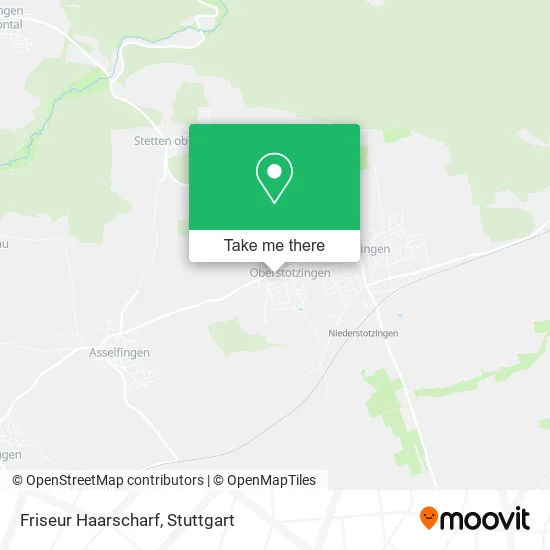 Карта Friseur Haarscharf