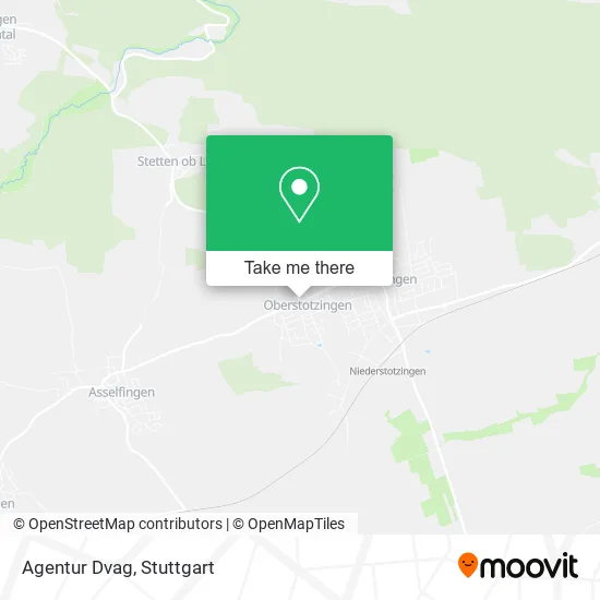 Карта Agentur Dvag