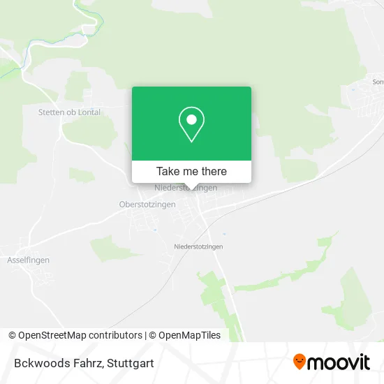 Карта Bckwoods Fahrz