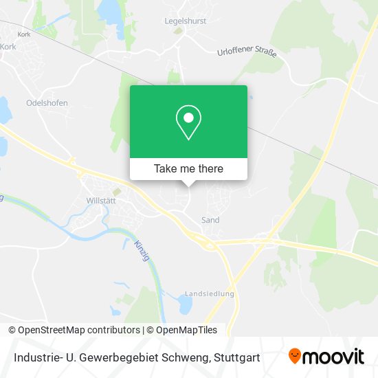 Industrie- U. Gewerbegebiet Schweng map