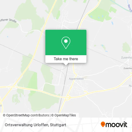 Карта Ortsverwaltung Urloffen
