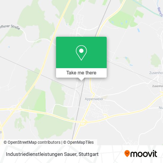 Industriedienstleistungen Sauer map