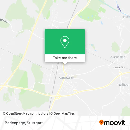 Карта Badenpage
