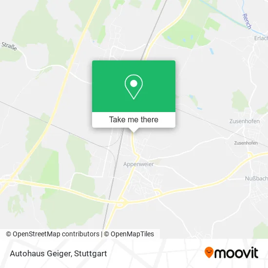 Карта Autohaus Geiger