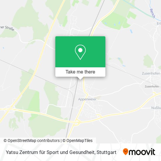 Yatsu Zentrum für Sport und Gesundheit map