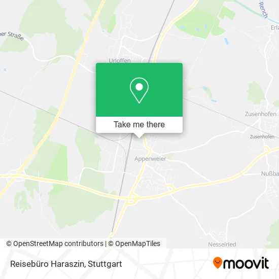 Карта Reisebüro Haraszin