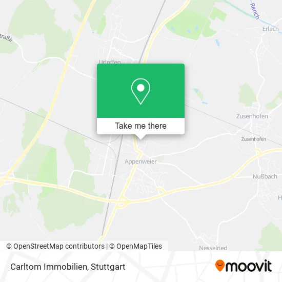 Карта Carltom Immobilien