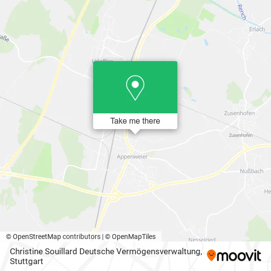 Карта Christine Souillard Deutsche Vermögensverwaltung