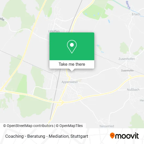 Карта Coaching - Beratung - Mediation