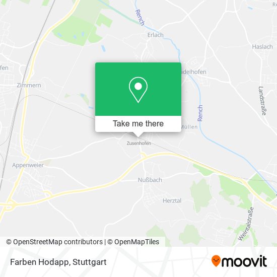 Карта Farben Hodapp