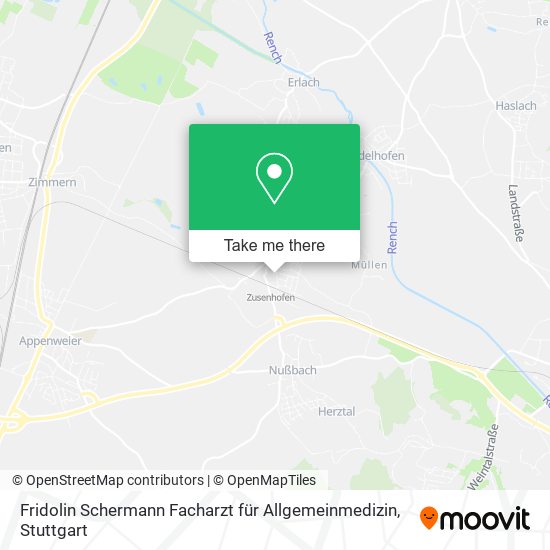 Fridolin Schermann Facharzt für Allgemeinmedizin map