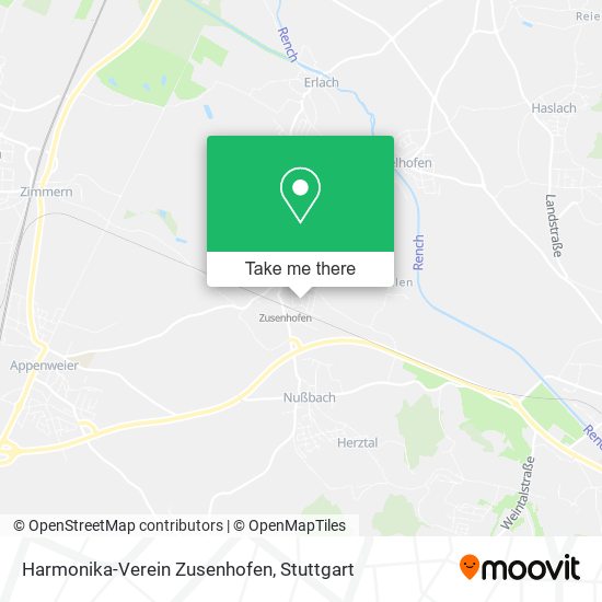 Harmonika-Verein Zusenhofen map
