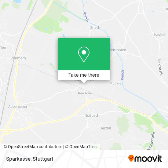 Sparkasse map