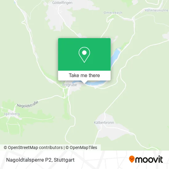 Карта Nagoldtalsperre P2