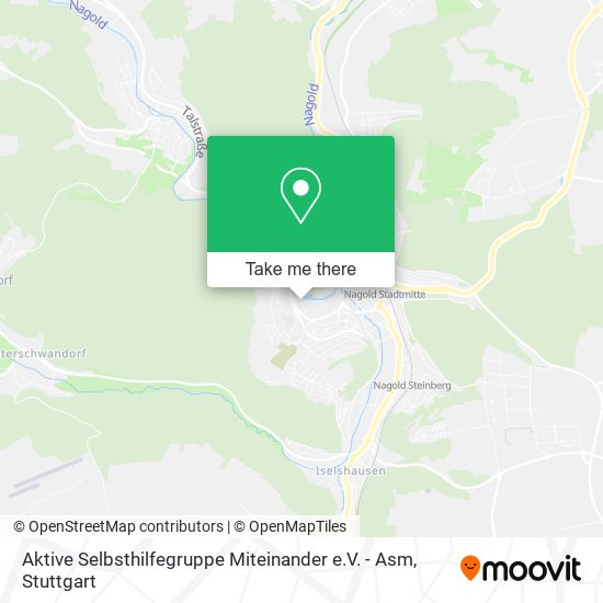 Карта Aktive Selbsthilfegruppe Miteinander e.V. - Asm
