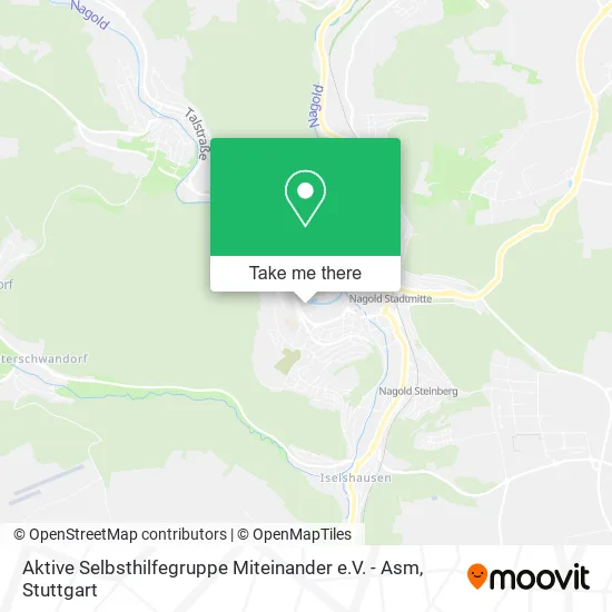 Карта Aktive Selbsthilfegruppe Miteinander e.V. - Asm