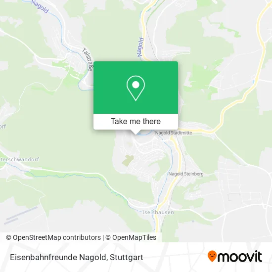 Карта Eisenbahnfreunde Nagold