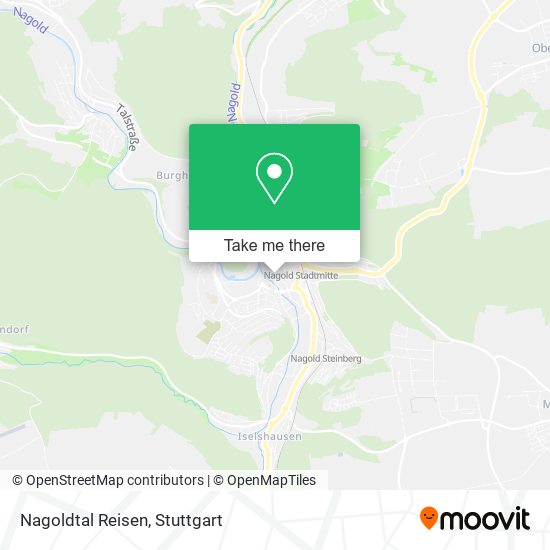 Карта Nagoldtal Reisen