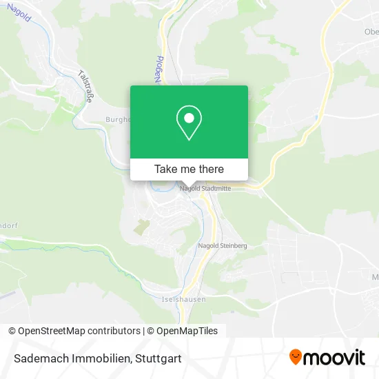 Карта Sademach Immobilien