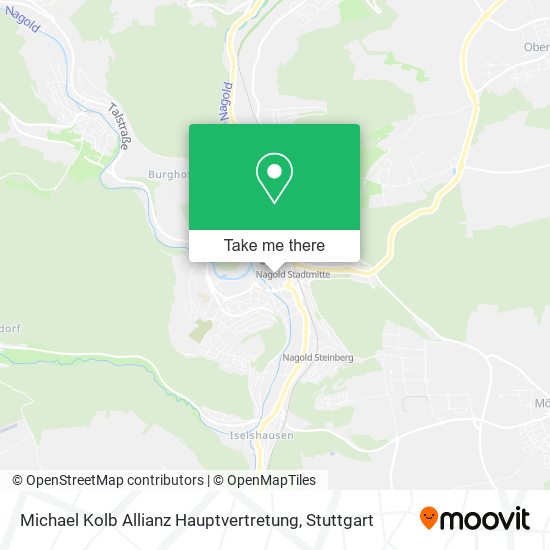 Michael Kolb Allianz Hauptvertretung map