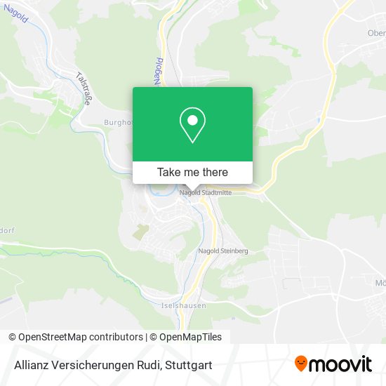 Allianz Versicherungen Rudi map