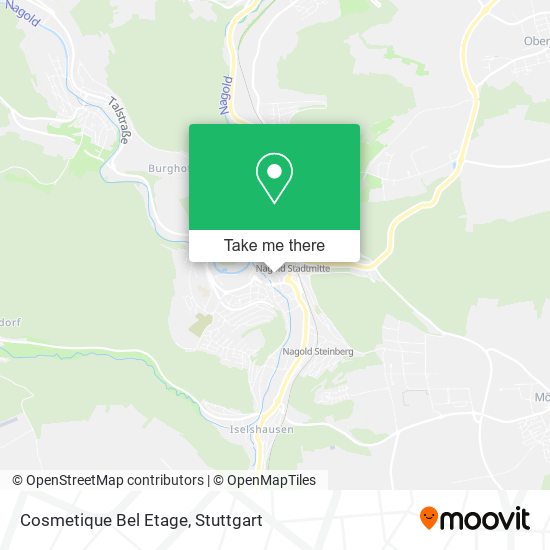 Cosmetique Bel Etage map
