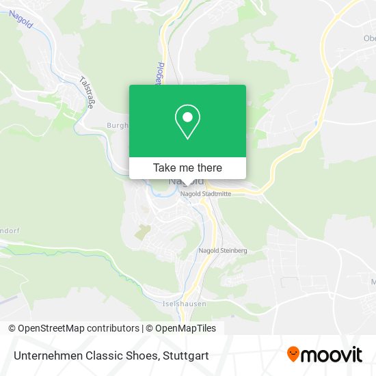 Unternehmen Classic Shoes map