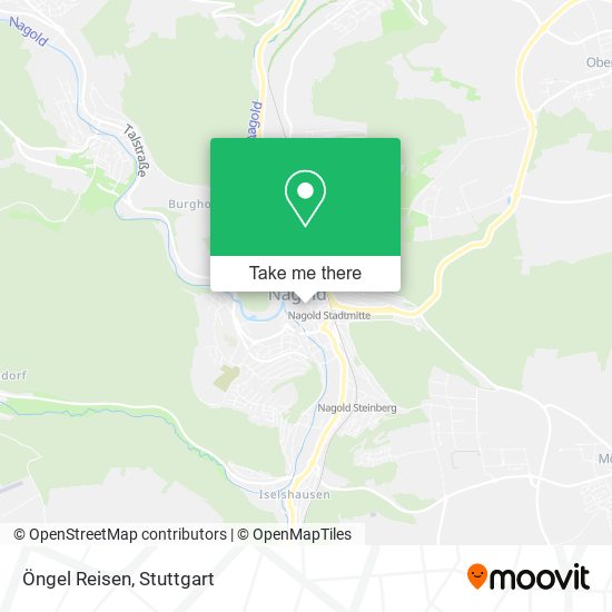 Карта Öngel Reisen