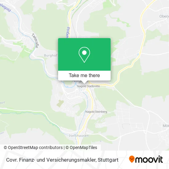 Карта Covr. Finanz- und Versicherungsmakler