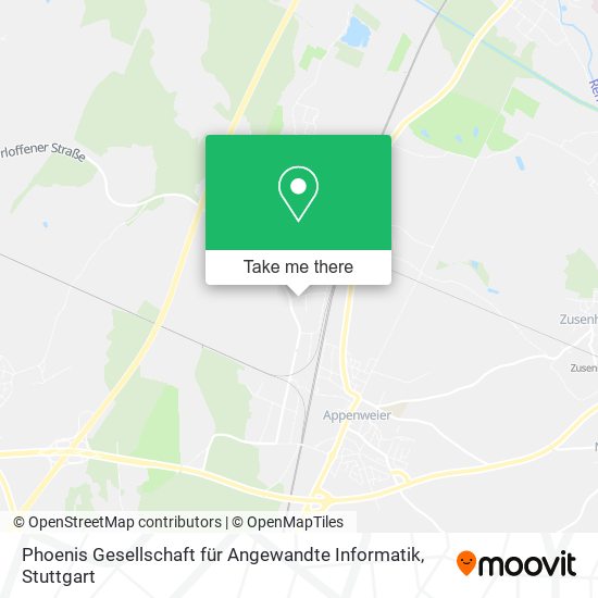 Phoenis Gesellschaft für Angewandte Informatik map