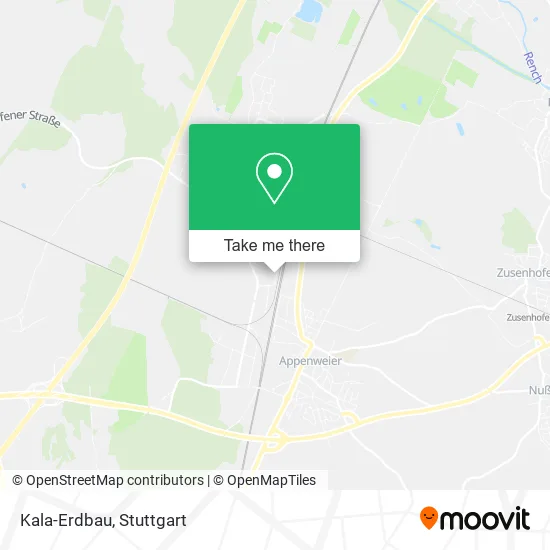 Kala-Erdbau map