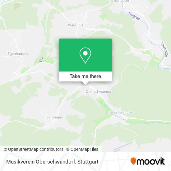 Musikverein Oberschwandorf map