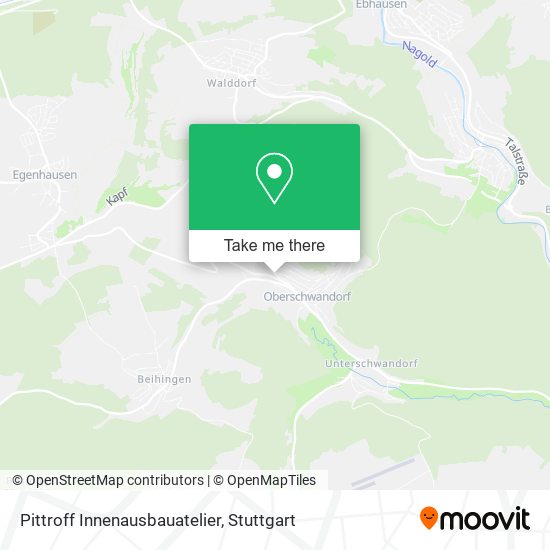 Pittroff Innenausbauatelier map