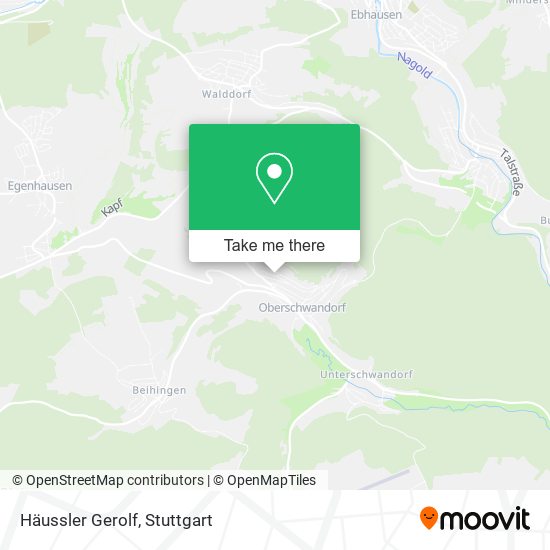 Häussler Gerolf map