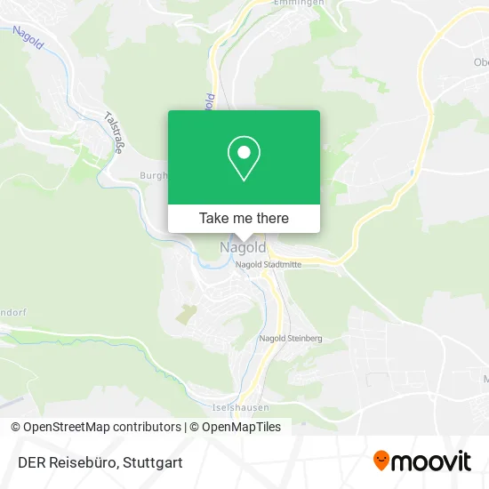 Карта DER Reisebüro