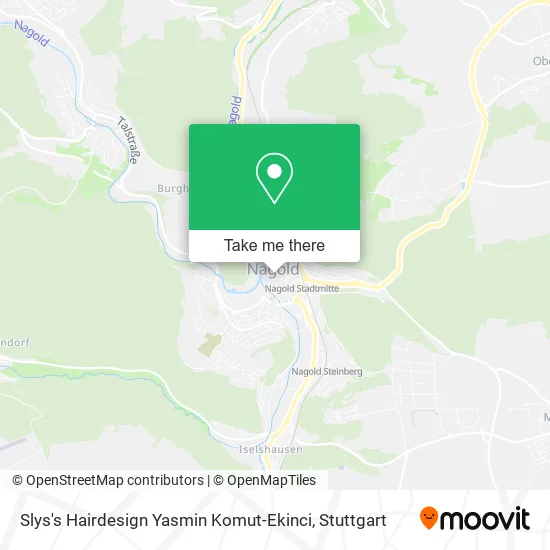 Карта Slys's Hairdesign Yasmin Komut-Ekinci